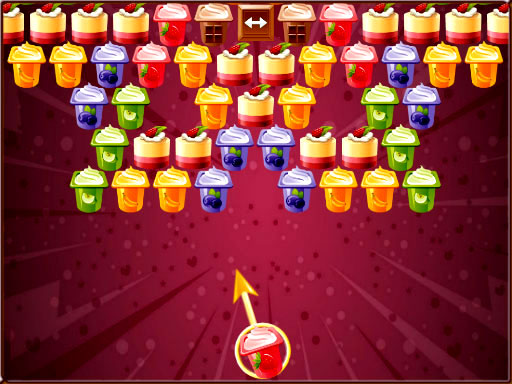 Bubble Shooter Puddings Game