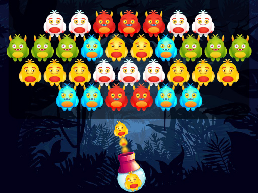 Monster Bubble Shooter Game