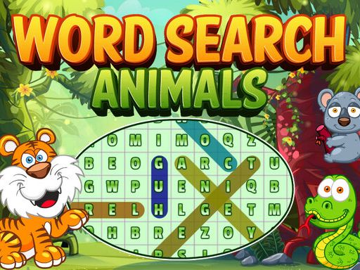 Word Search Animals Game